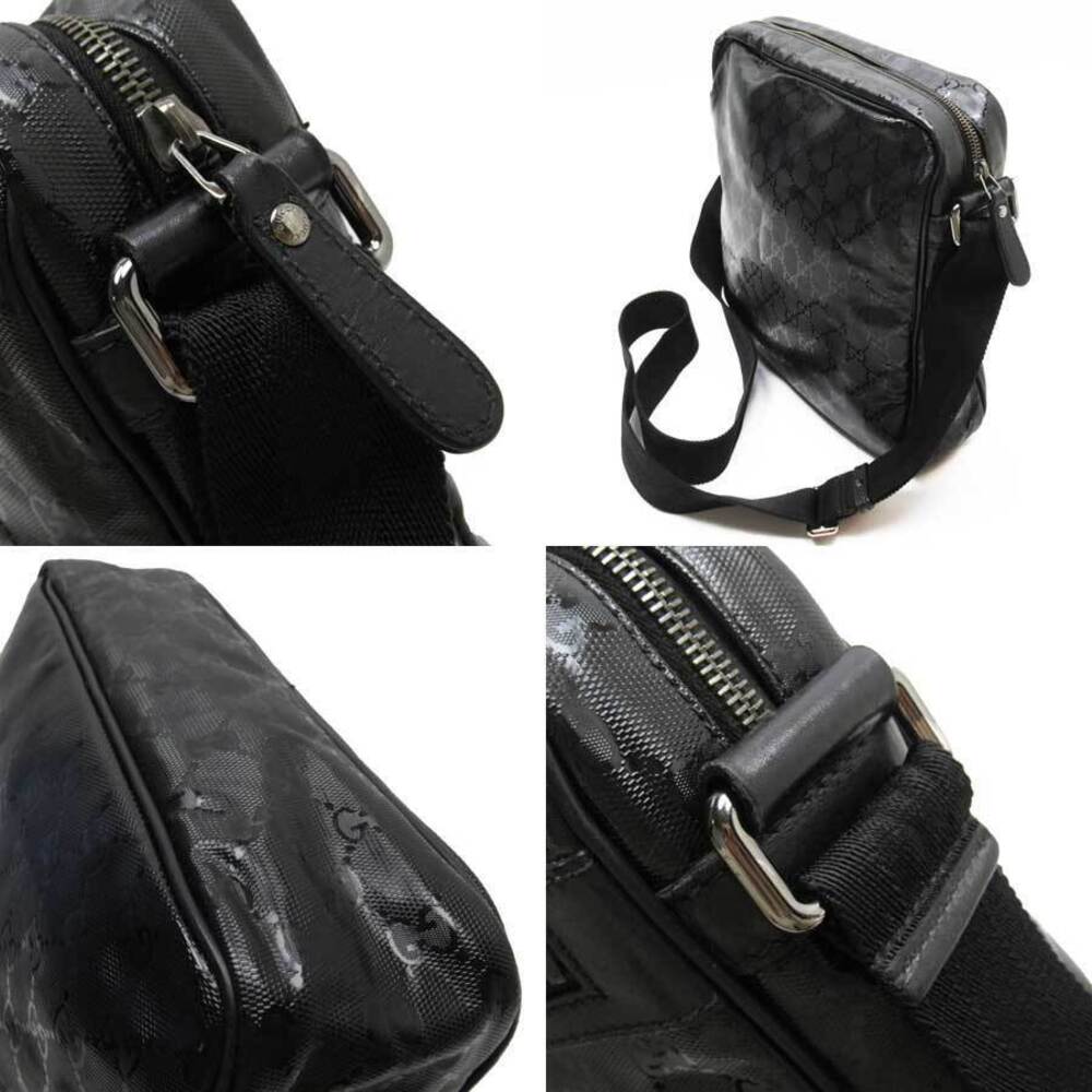 Gucci Classic Crossbody Black Bag Imprime Shoulder GG